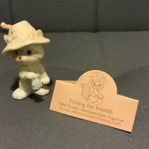 Precious Moments Fishing for Friends 1986